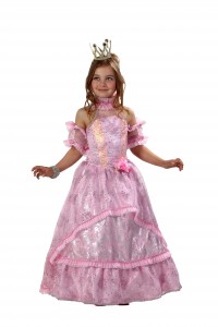 Костюм Золушки розовый - купить детский костюм Золушки Принцессы карнавальный - магазин Серый Волк