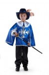 Детский костюм Мушкетер - синий