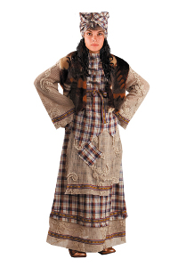 Костюм Баба-Яга, купить костюм Бабы Яги взрослый, карнавальный костюм женский, магазин Серый Волк ру