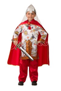 Костюм Богатырь Сказочный, купить костюм Богатыря, карнавальный костюм для мальчика, магазин Серый Волк ру