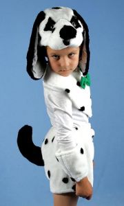 Костюм Далматина, купить костюм собаки Долматина мальчику, девочке, интернет-магазин Серый Волк ру
