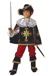 Костюм Мушкетёр Короля бордо, купить костюм мушкетёра 909, карнавальный костюм для мальчика, магазин Серый Волк ру