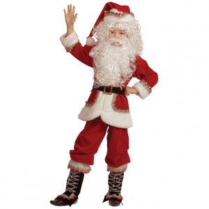 Костюм Санта Клауса, купить детский костюм Санта-Клауса для мальчика в магазине Серый Волк ру
