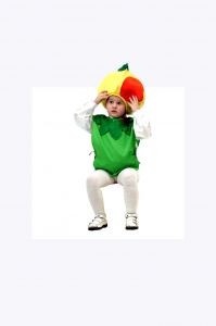 Яблочко, костюм яблока детский ― Серый Волк ру