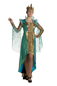 Платье Королева Змея Морская, взрослый костюм
