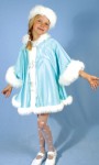 Детский костюм Снегурочки 1, трикотаж