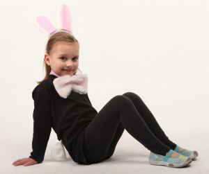 Костюм зайца, детский карнавальный костюм мини-вариант